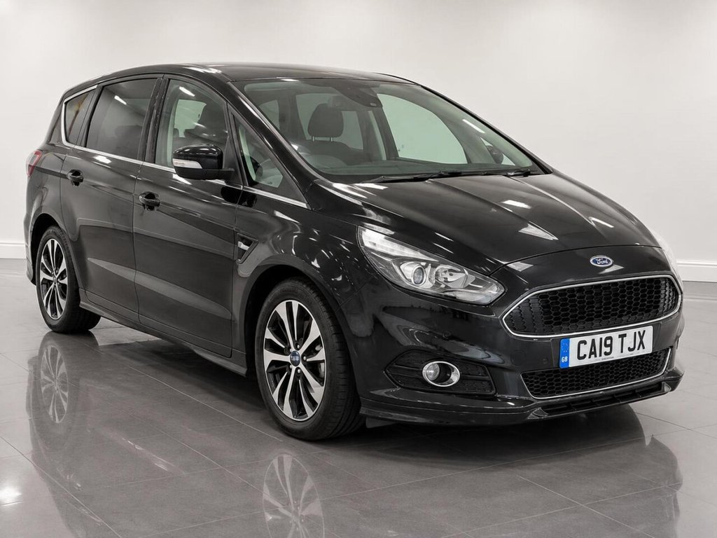 Black 2019 Ford S-MAX MPV Front-wheel drive Manual