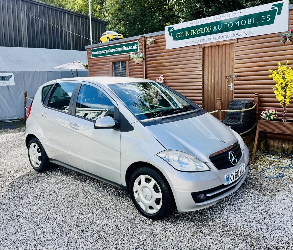 Silver 2010 Mercedes-Benz A-Class Hatchback Front-wheel drive Manual