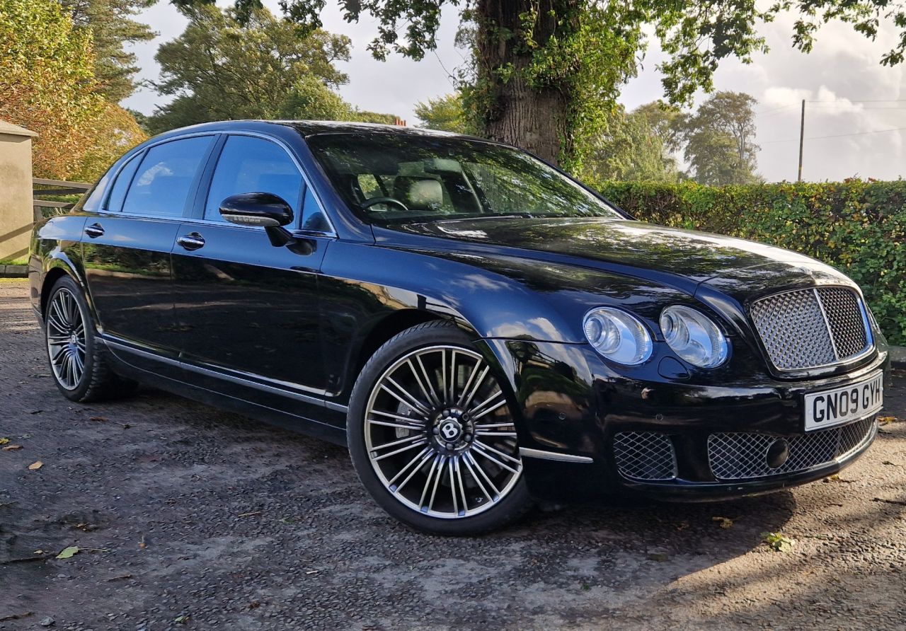 2009 BENTLEY CONTINENTAL 6.0 W12 Flying Spur Speed Saloon 4dr Petrol Auto 4WD Euro 4 (610 ps) - vehicle photo 2 for sale on PureCar