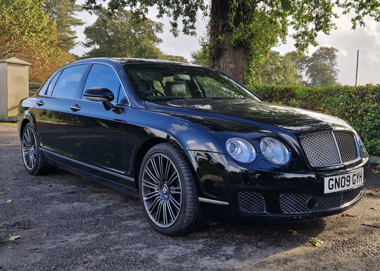 2009 BENTLEY CONTINENTAL 6.0 W12 Flying Spur Speed Saloon 4dr Petrol Auto 4WD Euro 4 (610 ps) - vehicle photo 3 for sale on PureCar