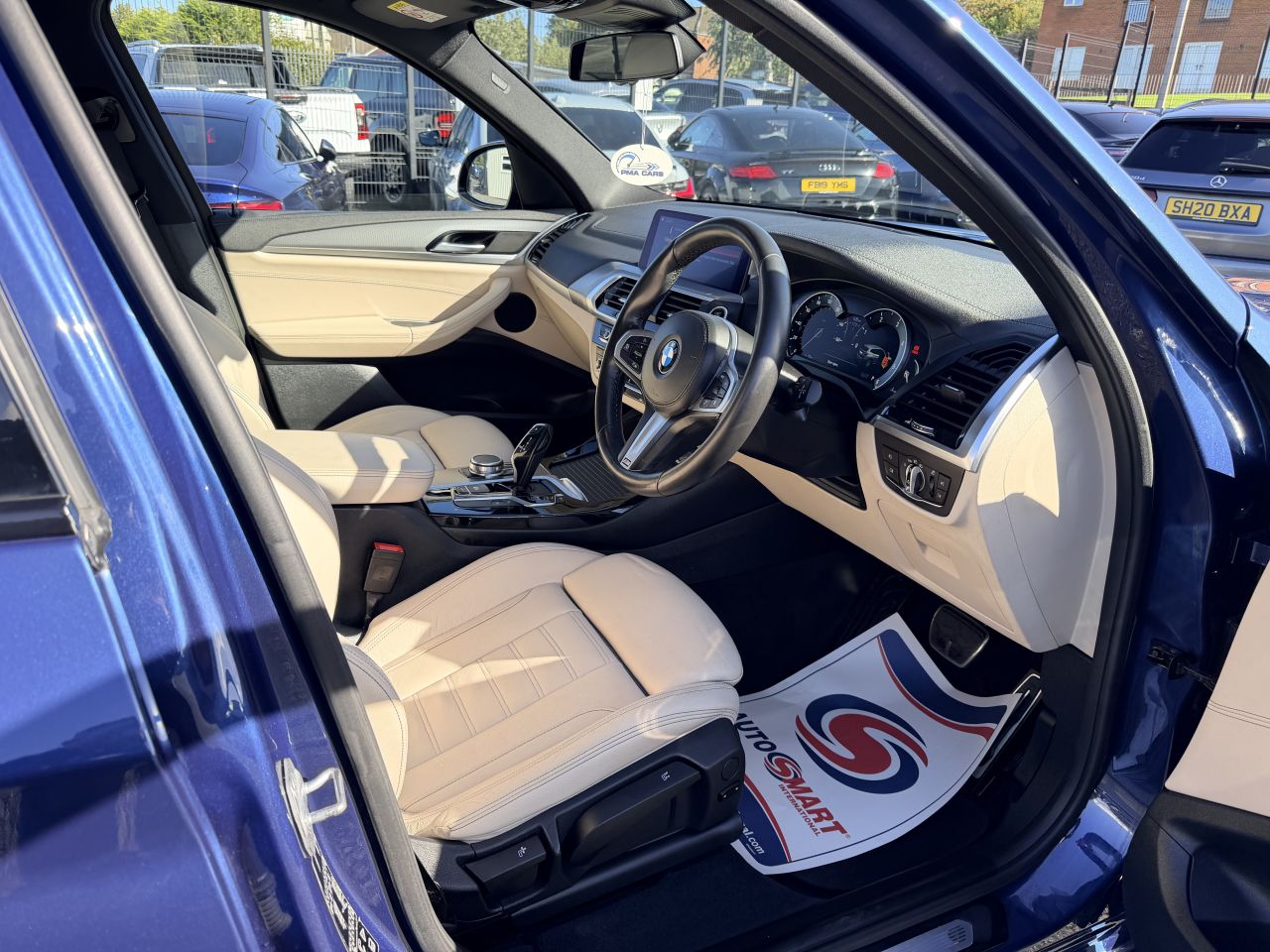 2019 BMW X3 2019 BMW X3 2.0d M Sport Auto xDrive 190 Bhp Automatic Great Finance packages available Only 45000 Miles Phytonic Blue with oyster leather interior New 21" Alloy wheels are optional extra X3M M Performance kit Quad exhausts Rear privacy glass Parking sensors Reverse camera Angel eye headlights Xenon headlights Led taillights Led front fog lights Full black leather interior Heated seats Satellite navigation system Air conditioning Multi function steering wheel Cruise control Excellent condition throughout Instant in-house finance, Drive away today All Finance packages can be adjusted to best suit your budget Low deposit options available Credit and debit cards accepted £23750 07752058273 07763705142 02830263093 - vehicle photo 9 for sale on PureCar