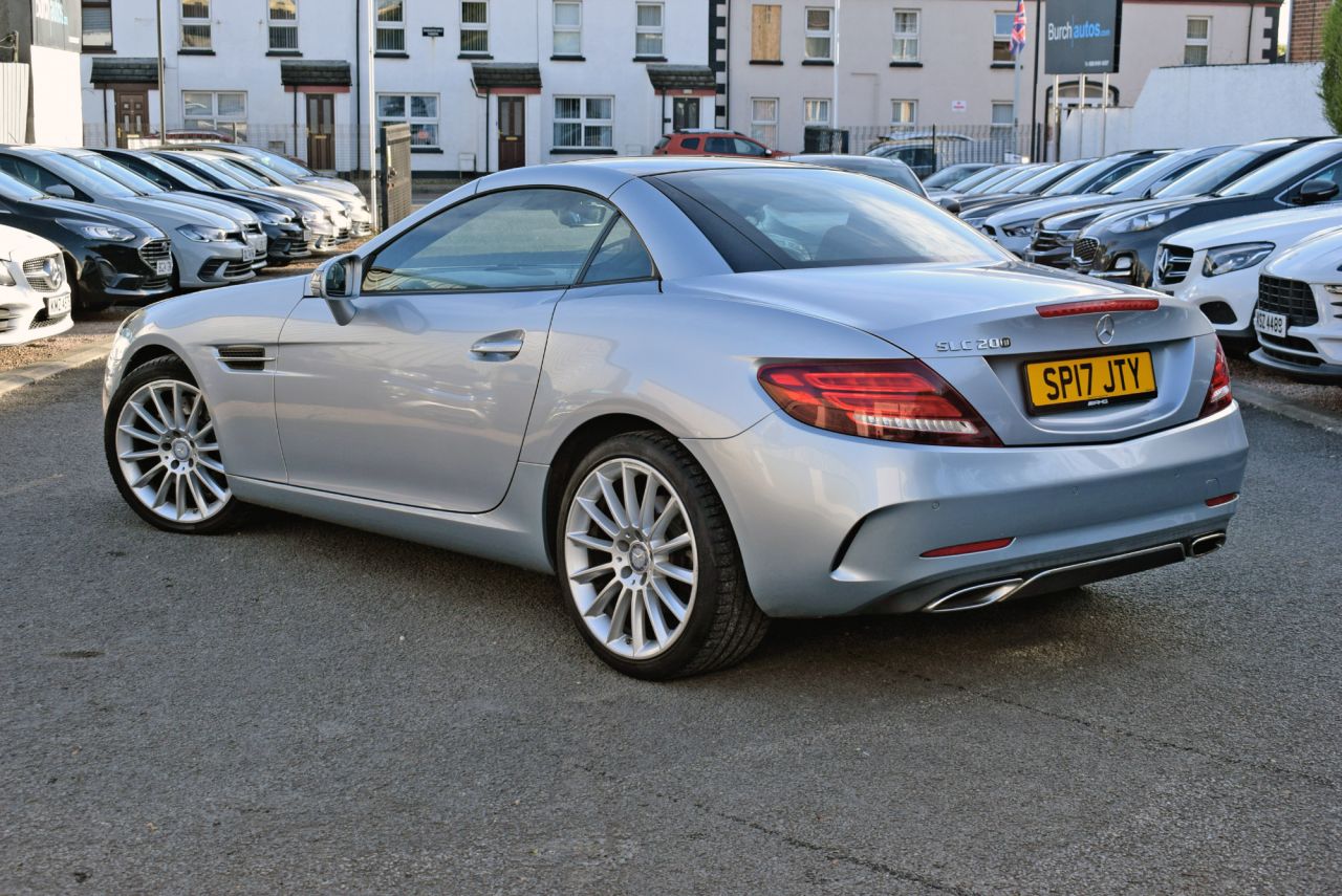 2017 MERCEDES SLC 2.0 SLC200 AMG Line Convertible 2dr Petrol G-Tronic Euro 6 (s/s) (184 ps) I - vehicle photo 8 for sale on PureCar