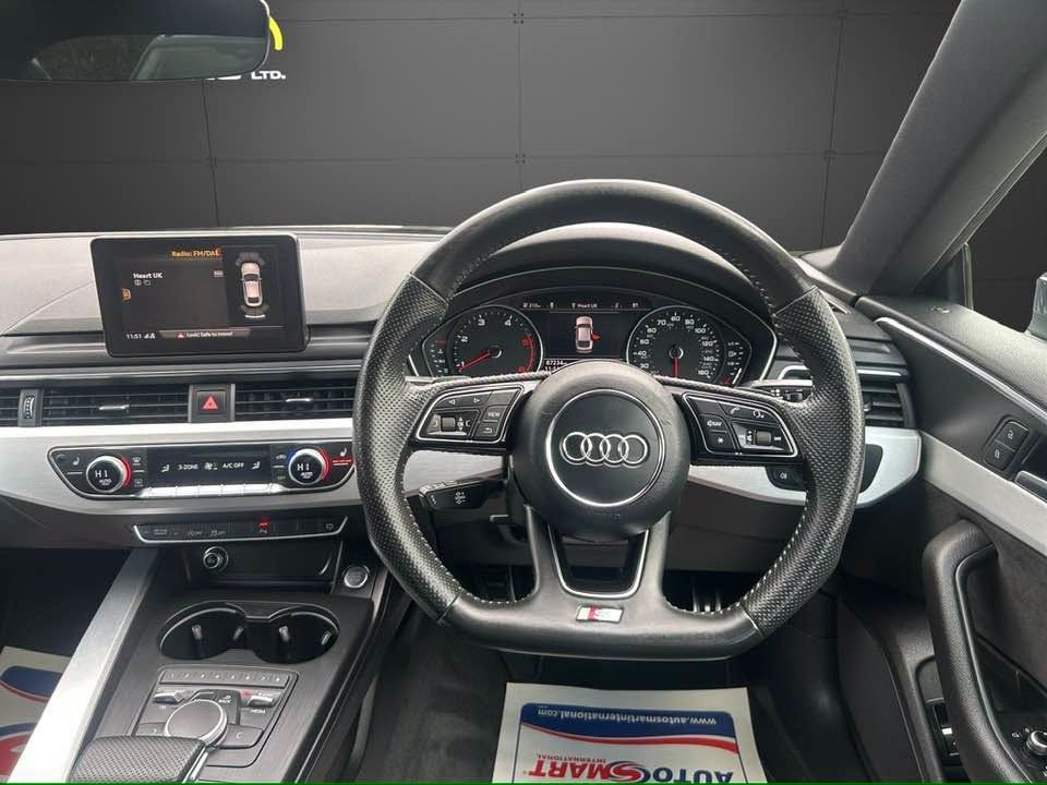 2017 AUDI A5 2.0 TDI ultra S line Sportback 5dr Diesel S Tronic Euro 6 (s/s) (190 ps) - vehicle photo 10 for sale on PureCar