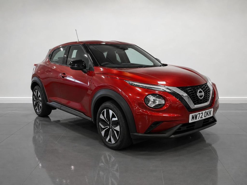 Red 2022 Nissan Juke Hatchback Front-wheel drive Automatic