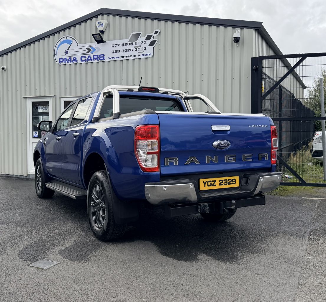 2022 FORD RANGER 2.0 EcoBlue Limited Pickup Double Cab 4dr Diesel Auto 4WD Euro 6 (s/s) (213 - vehicle photo 4 for sale on PureCar