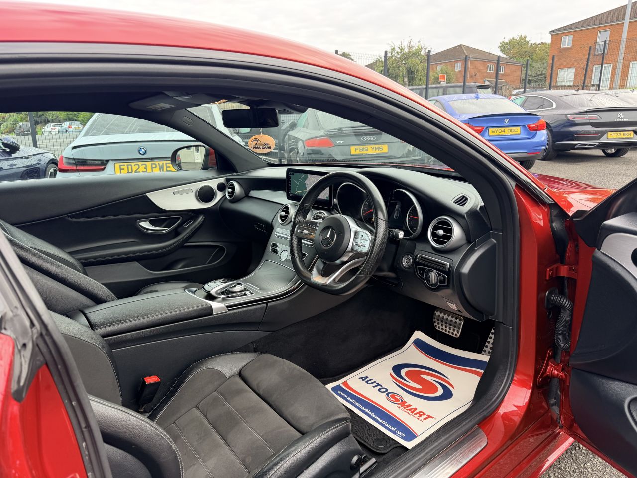 2019 MERCEDES C CLASS 2.0 C220d AMG Line (Premium) Coupe 2dr Diesel G-Tronic+ Euro 6 (s/s) (194 p - vehicle photo 9 for sale on PureCar