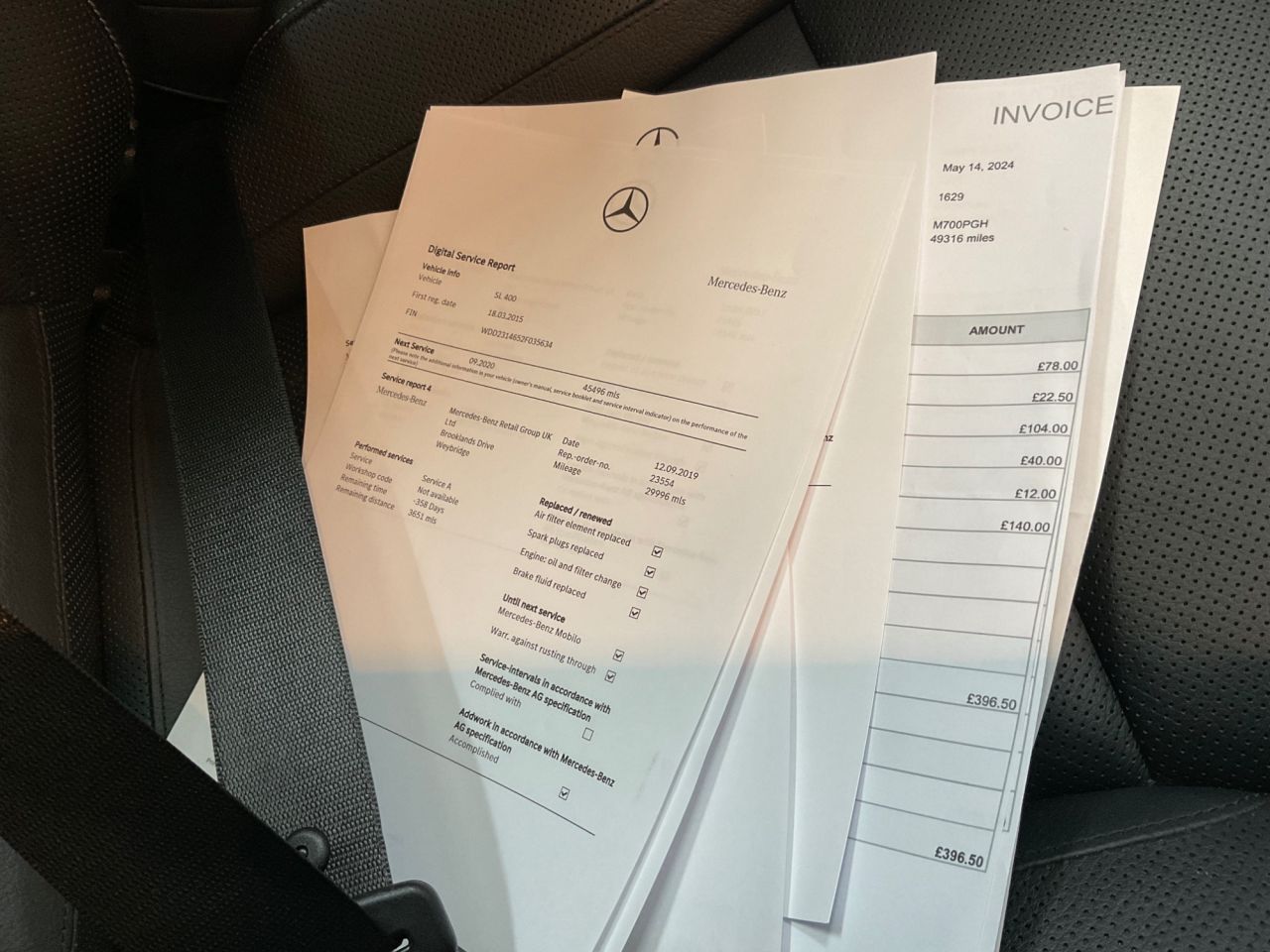 2015 MERCEDES SL 3.0 SL400 AMG Sport Convertible 2dr Petrol G-Tronic Euro 6 (s/s) (333 ps) - vehicle photo 24 for sale on PureCar