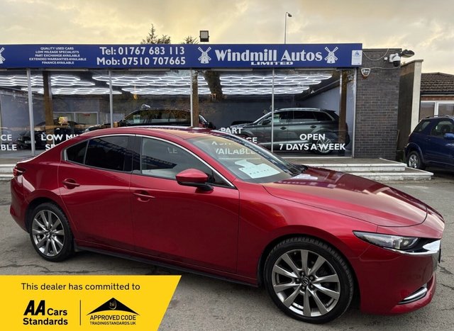2020 Mazda Mazda3 2.0 SKYACTIV-X MHEV Sport Lux Saloon 4dr Petrol Auto Euro 6 (s/s) (180 ps) 2.0 SKYACTIV-X MHEV Sport Lux Saloon 4dr Petrol Auto Euro 6 (s/s) (180 ps)