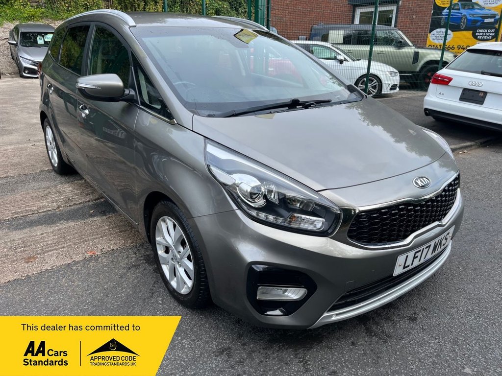 Silver 2017 Kia Carens MPV Front-wheel drive Automatic