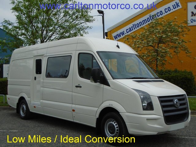 2010 10 Volkswagen Crafter CRAFTER CR35 TDI 109 11-Seats Minibus Low Mileage Ex Council Low Miles Free UK Delivery