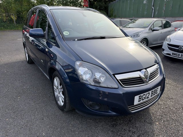 2012 Vauxhall Zafira