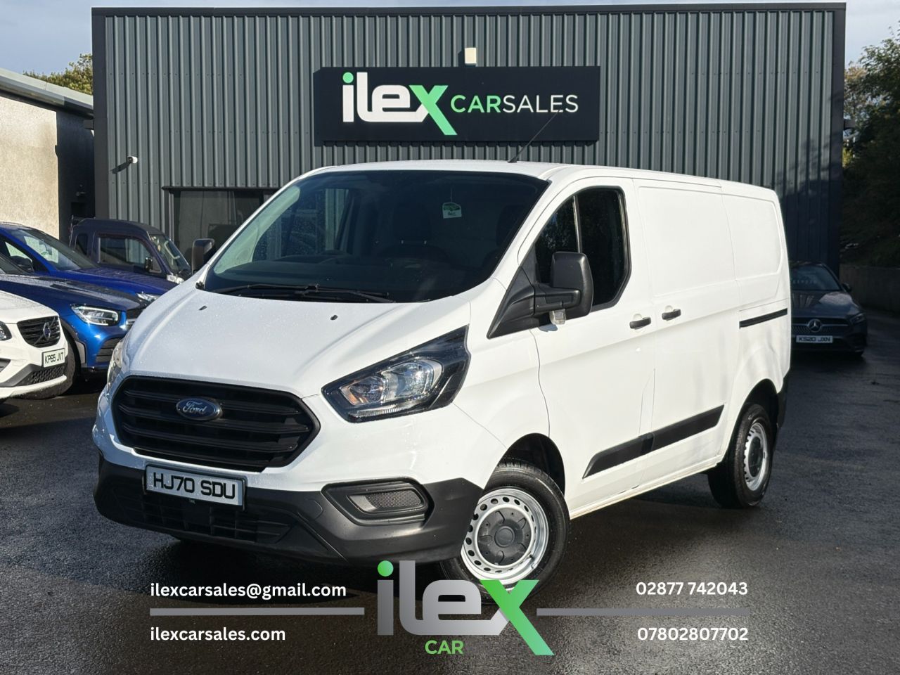 2020 FORD TRANSIT CUSTOM 2.0 280 EcoBlue Leader Panel Van 5dr Diesel Manual L1 H1 Euro 6 (s/s) (105 - vehicle photo 3 for sale on PureCar