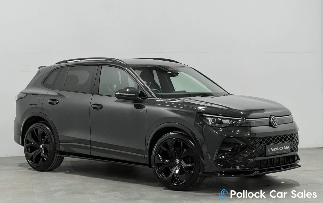 2024 VOLKSWAGEN TIGUAN 2.0 TDI R-Line SUV 5dr Diesel DSG Euro 6 (s/s) (150 ps) 21",Aero Kit,Black - vehicle photo 1 for sale on PureCar