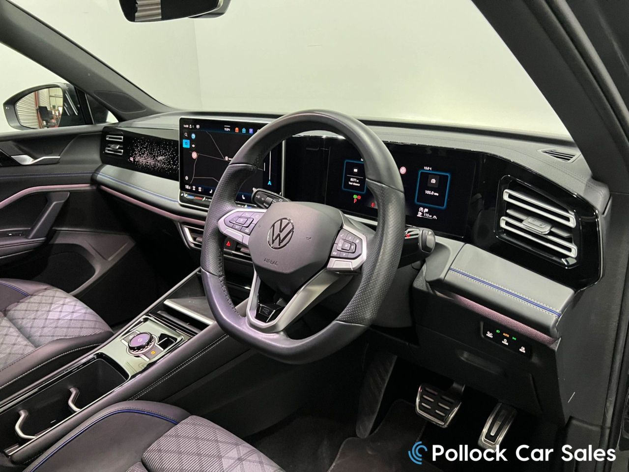 2024 VOLKSWAGEN TIGUAN 2.0 TDI R-Line SUV 5dr Diesel DSG Euro 6 (s/s) (150 ps) 21",Aero Kit,Black - vehicle photo 29 for sale on PureCar