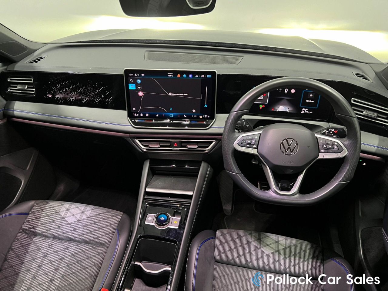 2024 VOLKSWAGEN TIGUAN 2.0 TDI R-Line SUV 5dr Diesel DSG Euro 6 (s/s) (150 ps) 21",Aero Kit,Black - vehicle photo 45 for sale on PureCar