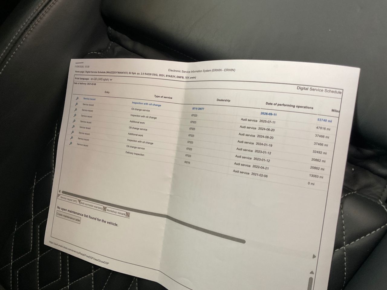 2021 AUDI S3 Sport - vehicle photo 31 for sale on PureCar