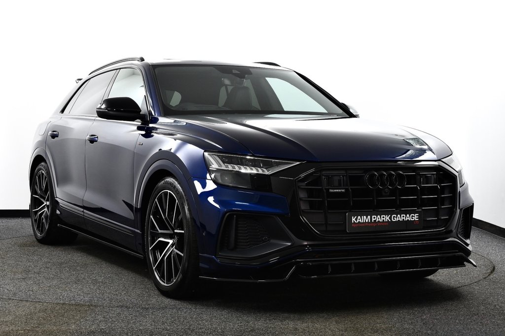 Blue 2019 Audi Q8 SUV/Crossover All-wheel drive Automatic
