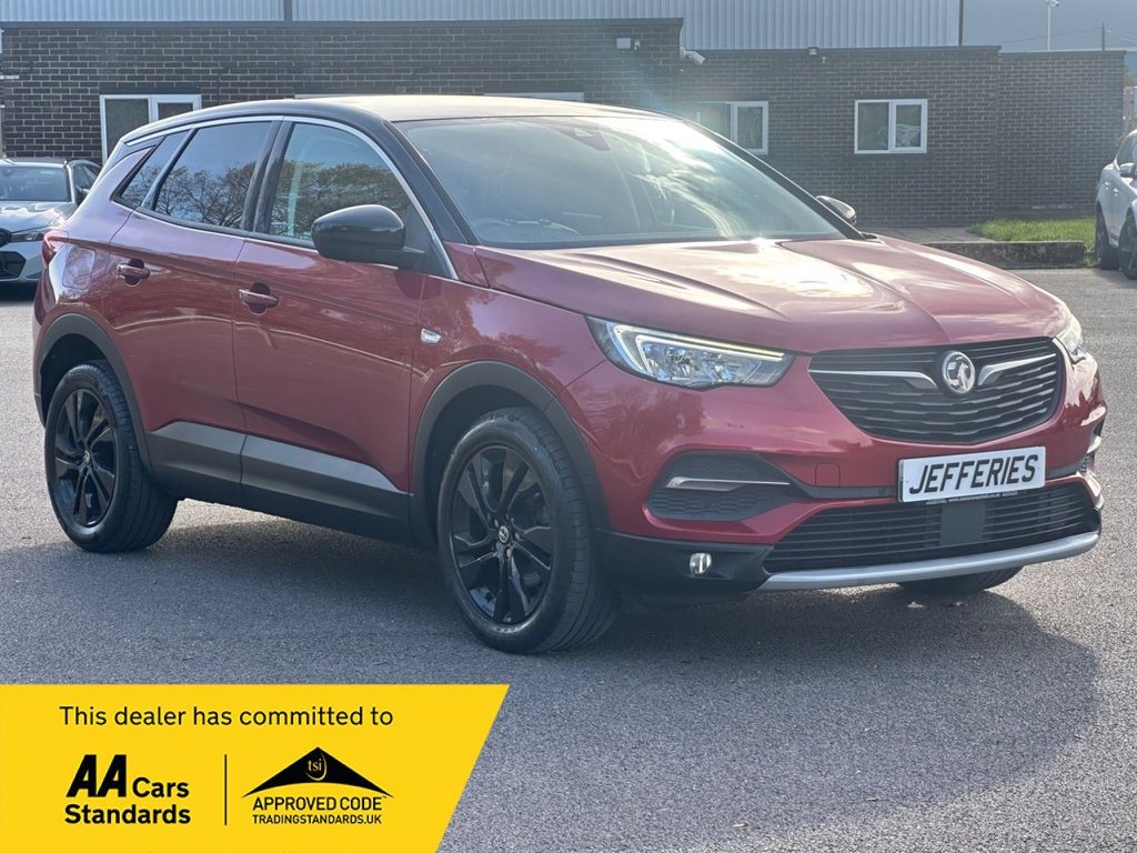 Red 2021 Vauxhall Grandland X Hatchback Front-wheel drive Manual