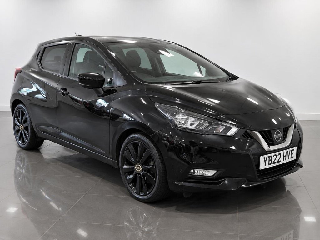 Black 2022 Nissan Micra Hatchback Front-wheel drive Manual