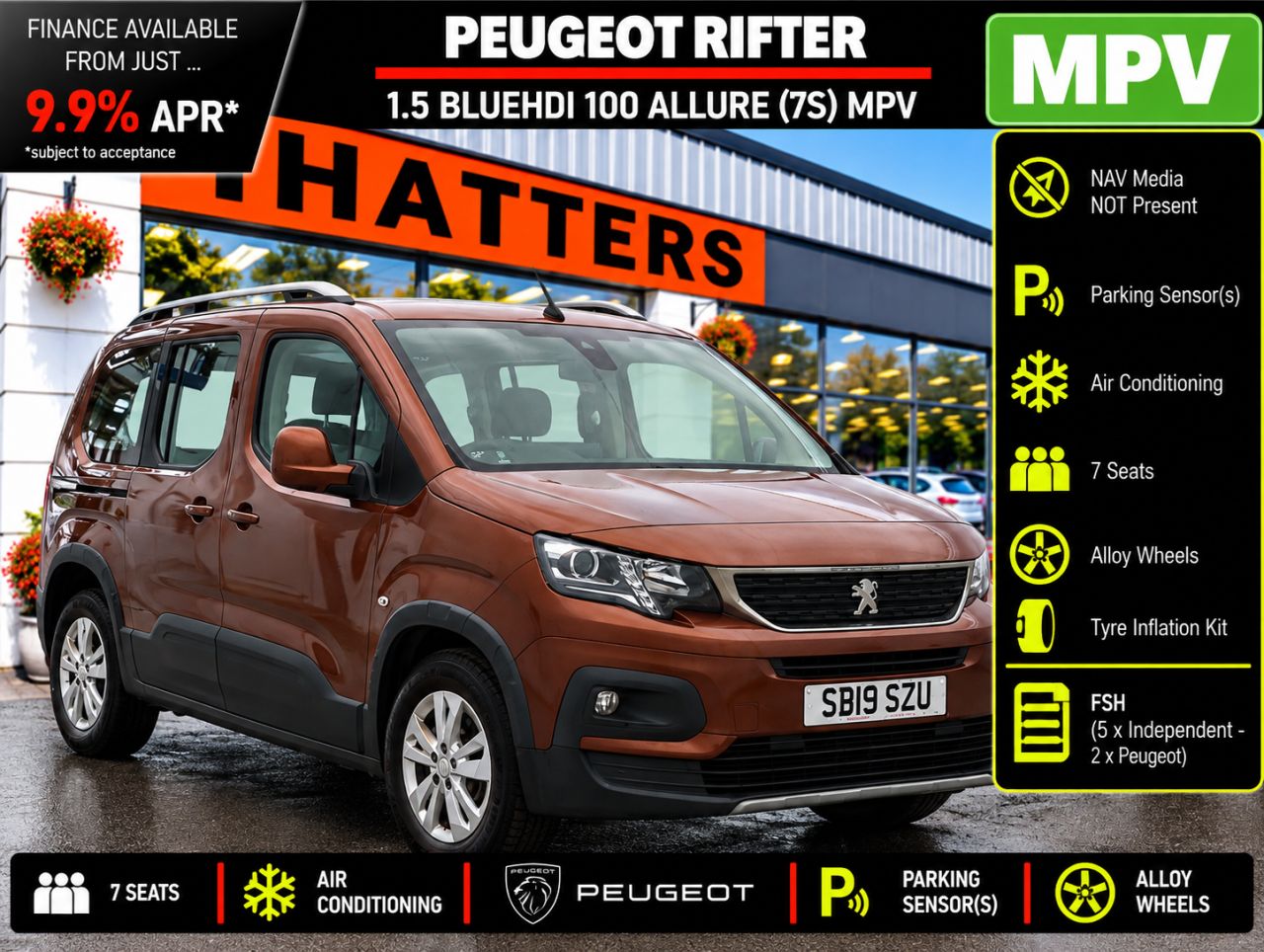 2019 Peugeot Rifter