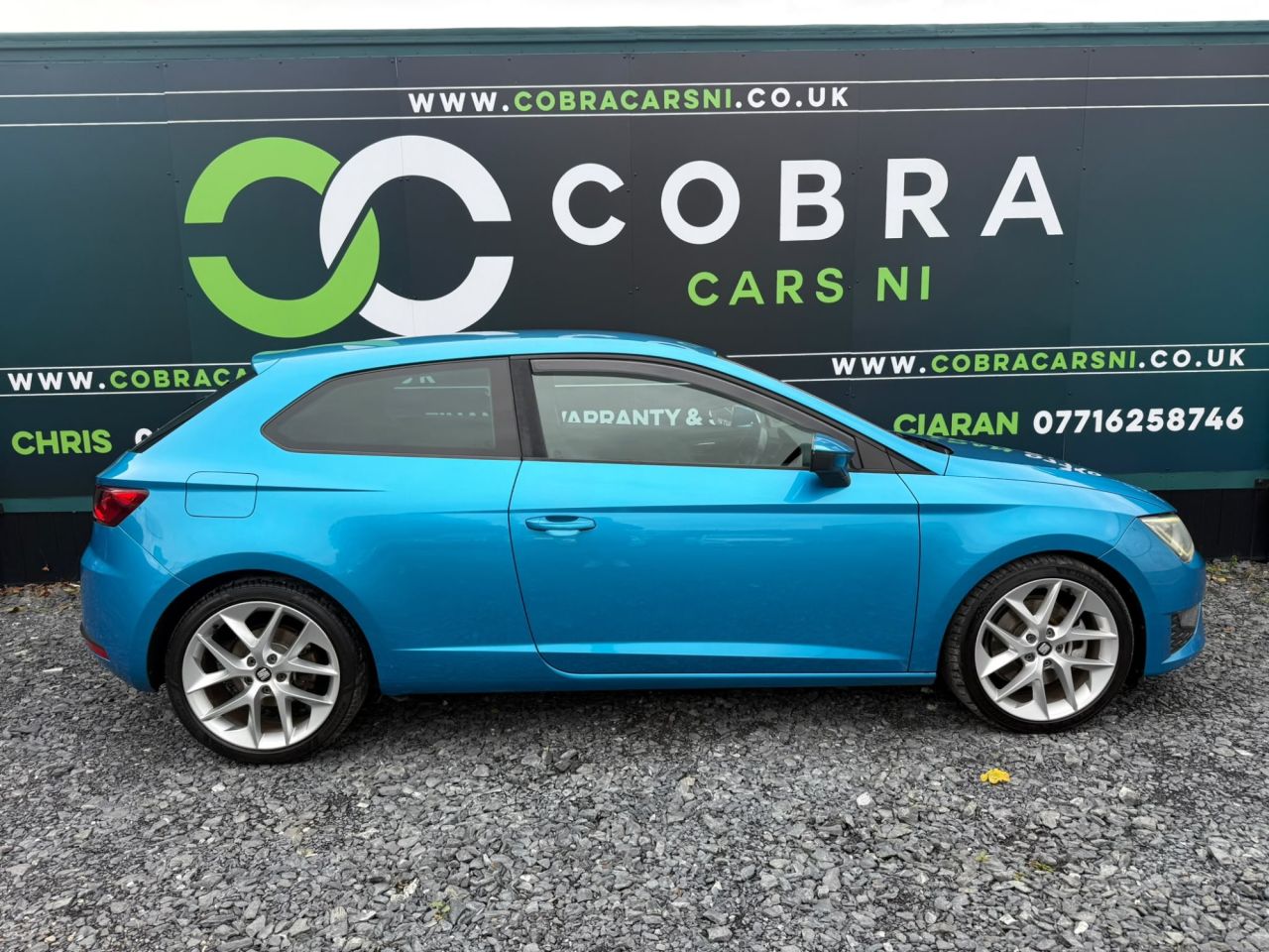 2014 SEAT LEON 2.0 TDI CR FR Sport Coupe 3dr Diesel Manual Euro 5 (s/s) (184 ps) - vehicle photo 3 for sale on PureCar