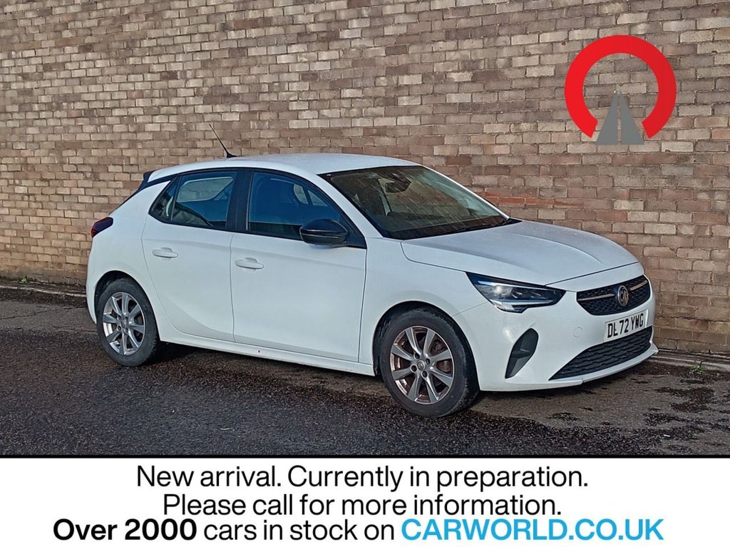 White 2023 Vauxhall Corsa Hatchback Front-wheel drive Manual