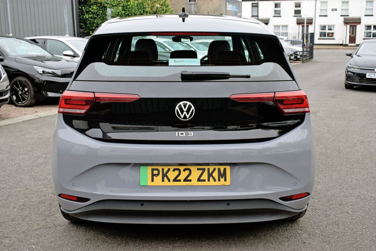 2022 VOLKSWAGEN ID.3 Pure Performance 45kWh Life Hatchback 5dr Electric Auto (150 ps) 1 Owner - vehicle photo 6 for sale on PureCar