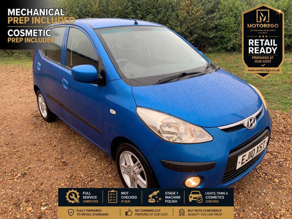  2010 Hyundai i10 1.2 Comfort 5dr   