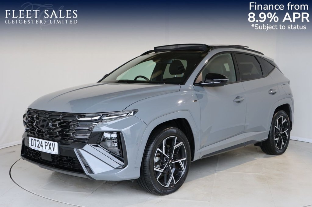 Grey 2024 Hyundai Tucson SUV/Crossover Front-wheel drive Automatic