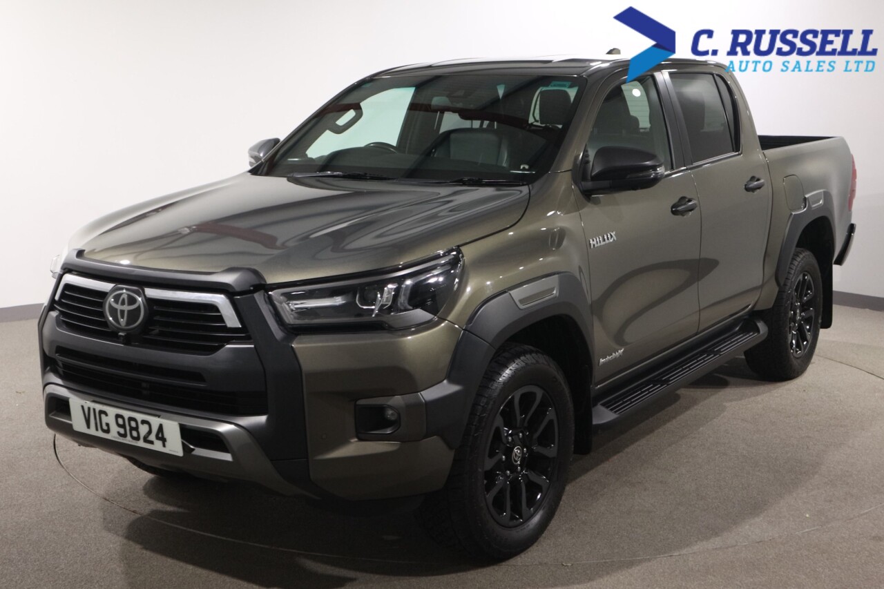 2022 TOYOTA HILUX 2.8 D-4D Invincible X Pickup Double Cab 4dr Diesel Auto 4WD Euro 6 (s/s) (2 - vehicle photo 2 for sale on PureCar