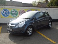 USED 2009 09 VAUXHALL CORSA 1.2 ACTIVE 3d 80 BHP 