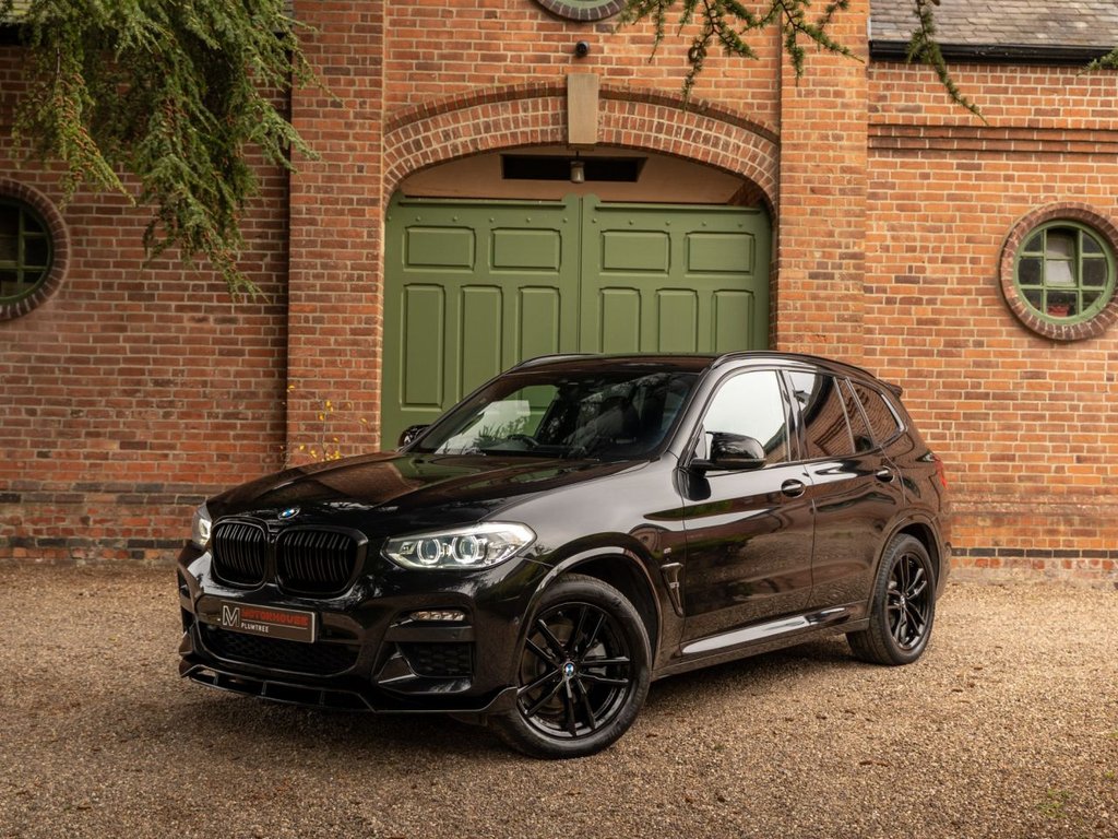 Black 2020 BMW X3 SUV/Crossover All-wheel drive Automatic