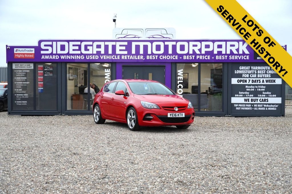 2016 Vauxhall Astra