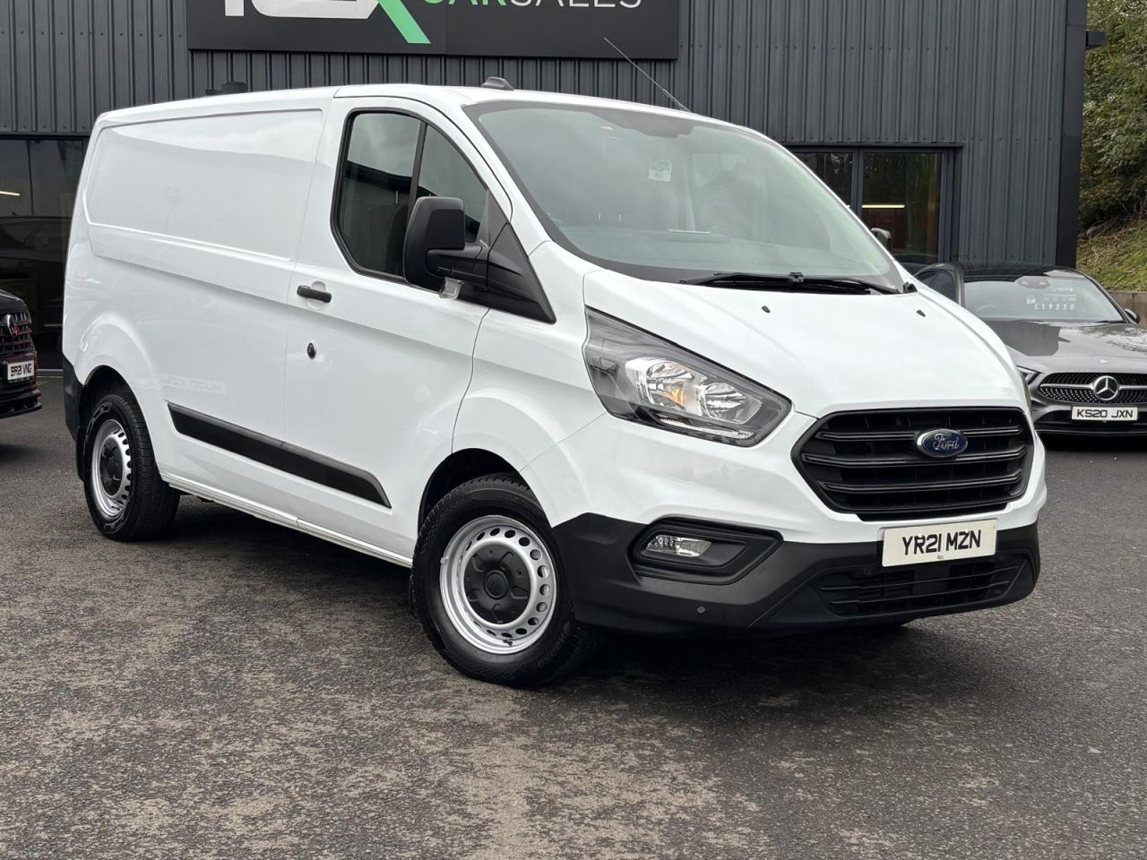2021 FORD TRANSIT CUSTOM 2.0 320 EcoBlue Leader Panel Van 5dr Diesel Manual L1 H1 Euro 6 (s/s) (105 - vehicle photo 1 for sale on PureCar