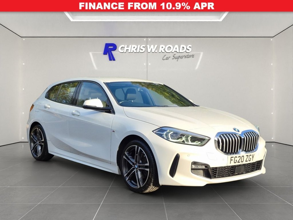 White 2020 BMW 1 Series Hatchback Front-wheel drive Automatic