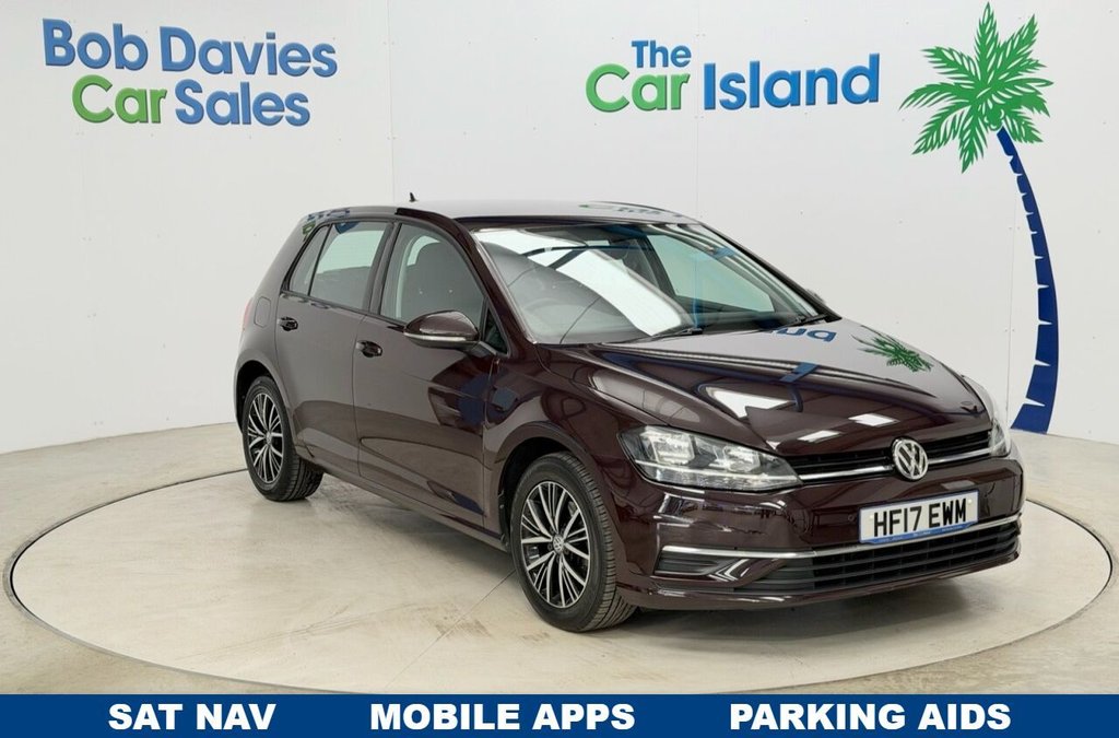 Black 2017 Volkswagen Golf Hatchback Front-wheel drive Manual