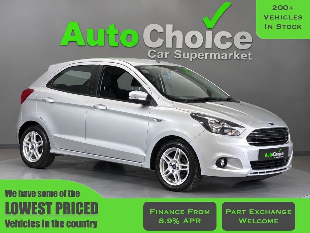 Silver 2018 Ford Ka+ Hatchback Front-wheel drive Manual