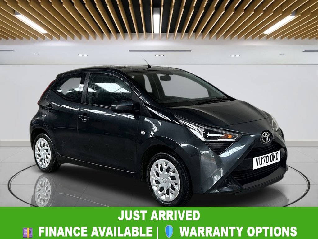 Grey 2020 Toyota AYGO Hatchback Front-wheel drive Manual