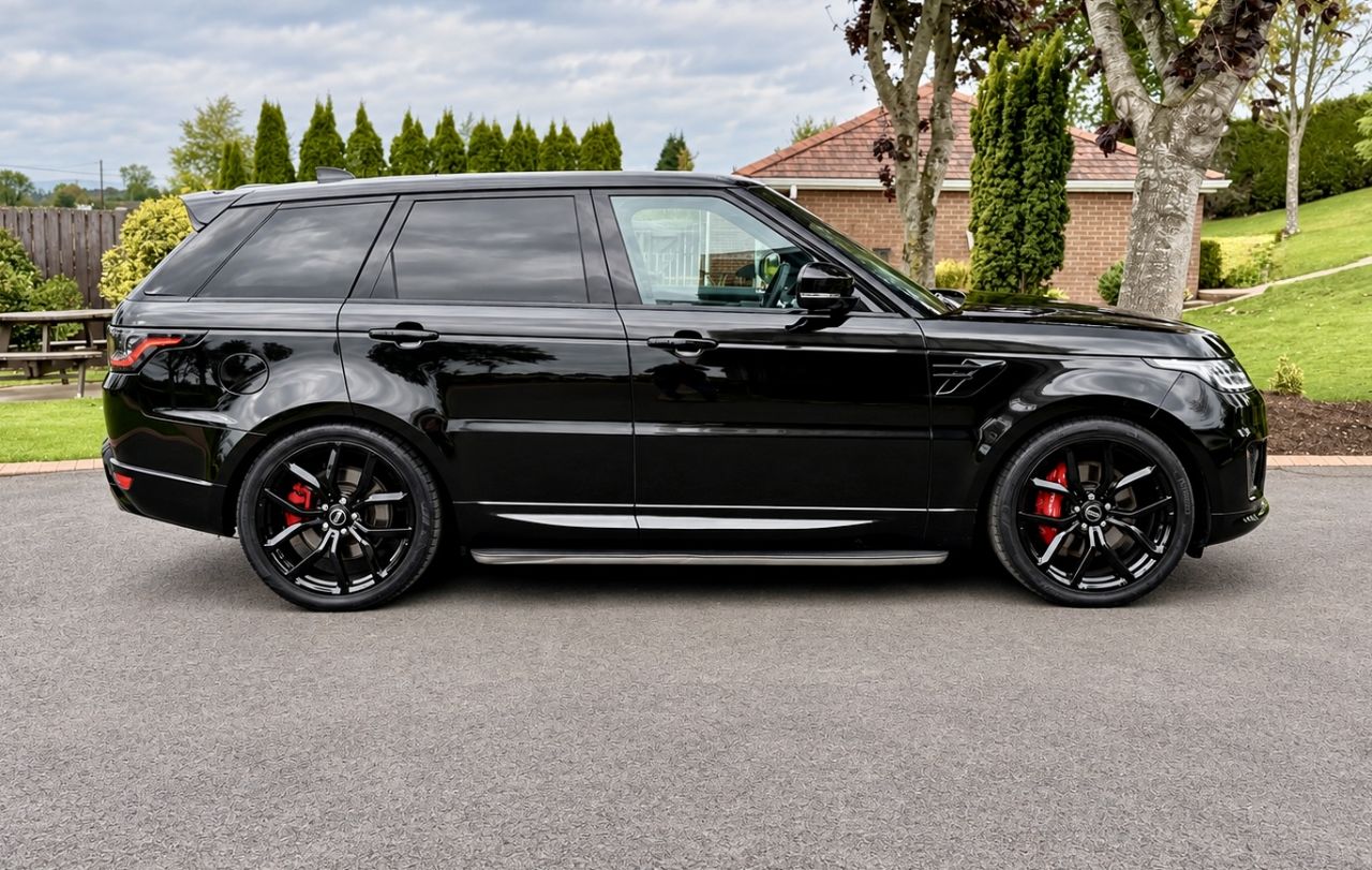 2022 LAND ROVER RANGE ROVER SPORT 2.0 P400e 13.1kWh HSE Dynamic Black SUV 5dr Petrol Plug-in Hybrid Auto 4WD - vehicle photo 8 for sale on PureCar