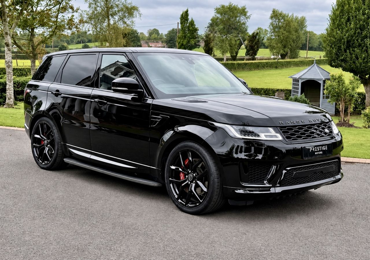 2022 LAND ROVER RANGE ROVER SPORT 2.0 P400e 13.1kWh HSE Dynamic Black SUV 5dr Petrol Plug-in Hybrid Auto 4WD - vehicle photo 9 for sale on PureCar