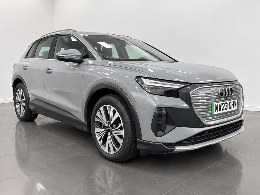 Grey 2023 Audi Q4 E-Tron SUV/Crossover Rear-wheel drive Automatic