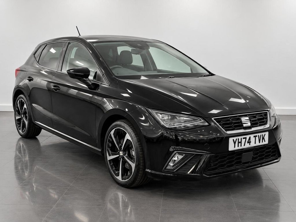 Black 2024 Seat Ibiza Hatchback Front-wheel drive Automatic
