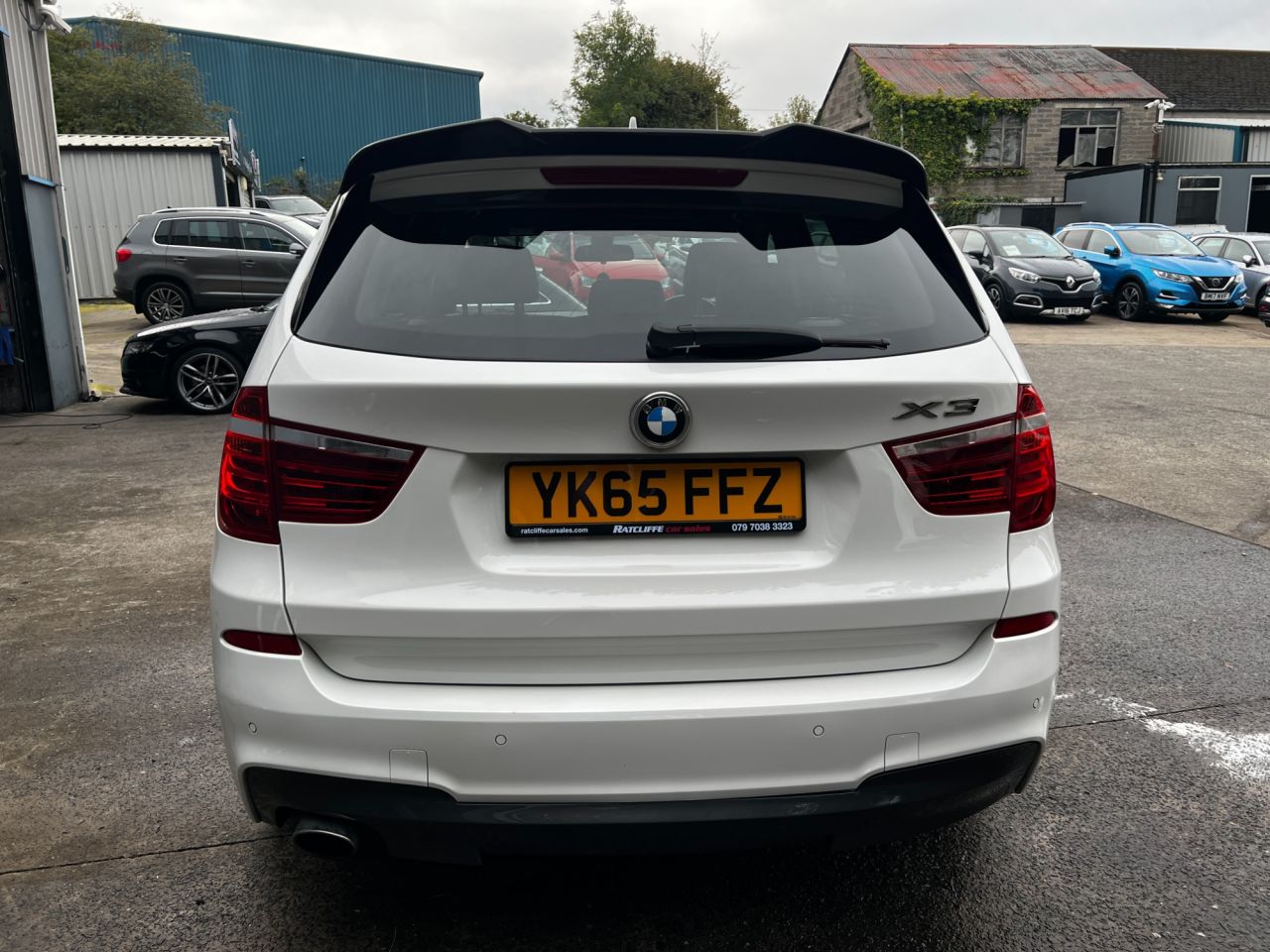 2015 BMW X3 2015 BMW X3 2.0 20d M Sport SUV 5dr Diesel Auto xDrive Euro 6 (s/s) (190 ps) ONLY 91330 MILES, MOT MAY 27, 3 SERVICES, JUSAT SERVICED, STUNNING BRIGHT WHITE X3 MSPORT SPEC INCLUDES HANDS FREE, FULL ELECTRICS, SAT NAV/DAB RADIO, HEATED LEATHER SEATS, FACTORY TINTED WINDOWS, AERO KIT, REAR SPOILER, ALLOYS, IN EXCELLENT CONDITION FIRST TO VIEW WILL BUY - vehicle photo 5 for sale on PureCar