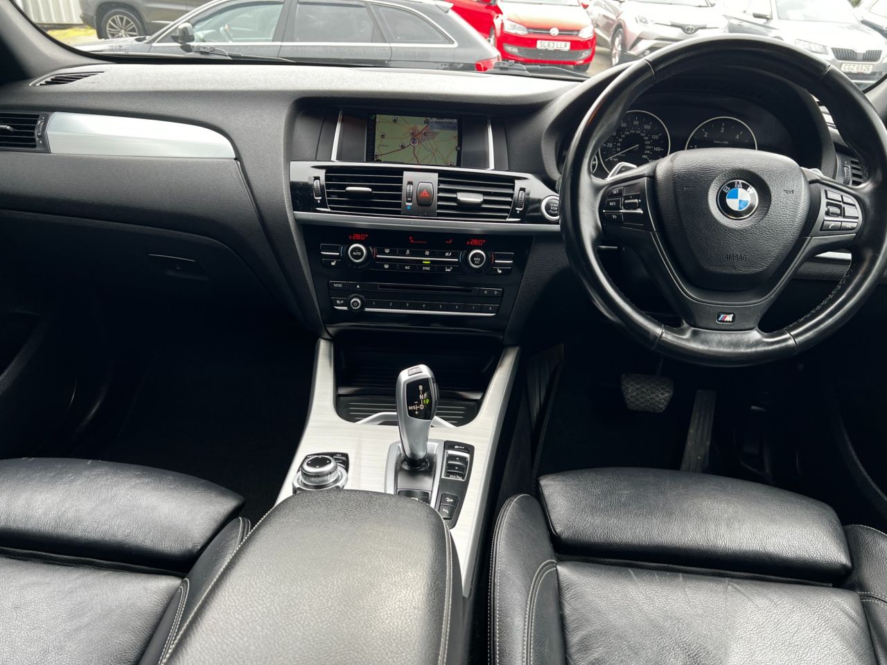 2015 BMW X3 2015 BMW X3 2.0 20d M Sport SUV 5dr Diesel Auto xDrive Euro 6 (s/s) (190 ps) ONLY 91330 MILES, MOT MAY 27, 3 SERVICES, JUSAT SERVICED, STUNNING BRIGHT WHITE X3 MSPORT SPEC INCLUDES HANDS FREE, FULL ELECTRICS, SAT NAV/DAB RADIO, HEATED LEATHER SEATS, FACTORY TINTED WINDOWS, AERO KIT, REAR SPOILER, ALLOYS, IN EXCELLENT CONDITION FIRST TO VIEW WILL BUY - vehicle photo 17 for sale on PureCar