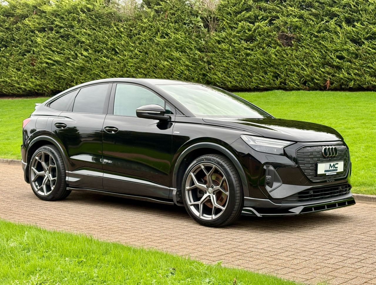 2023 AUDI Q4 E-TRON 40 Black Edition Sportback 5dr Electric Auto 82kWh (204 ps) - vehicle photo 5 for sale on PureCar