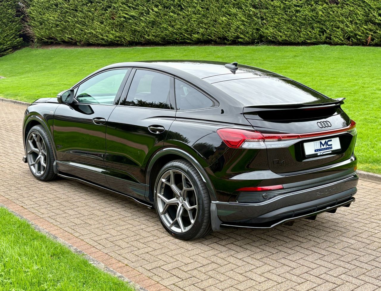 2023 AUDI Q4 E-TRON 40 Black Edition Sportback 5dr Electric Auto 82kWh (204 ps) - vehicle photo 6 for sale on PureCar