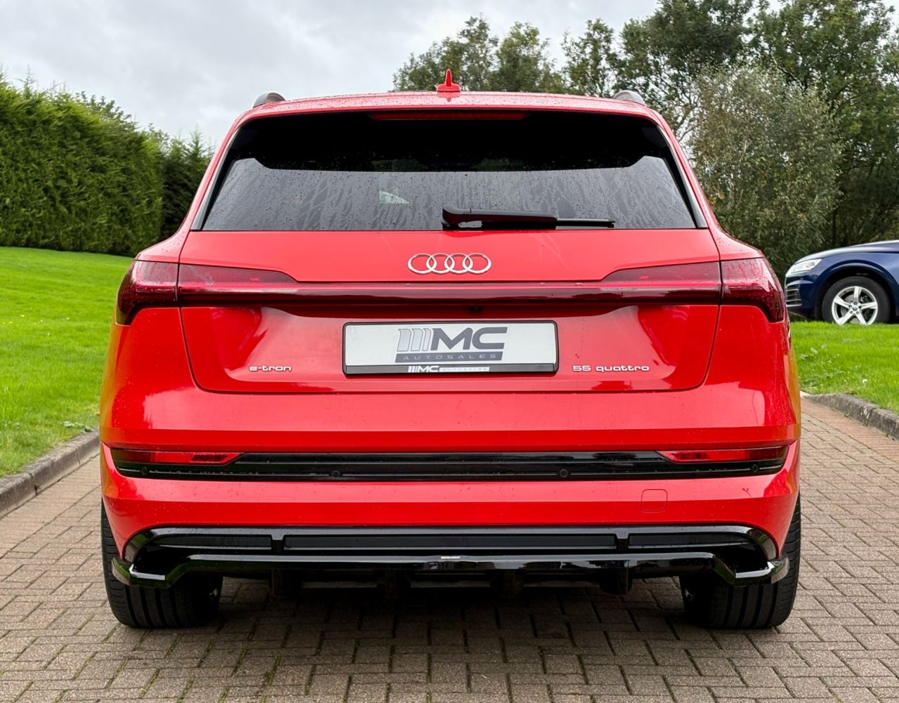 2021 AUDI E-TRON 55 Black Edition SUV 5dr Electric Auto quattro 95kWh (408 ps) - vehicle photo 9 for sale on PureCar