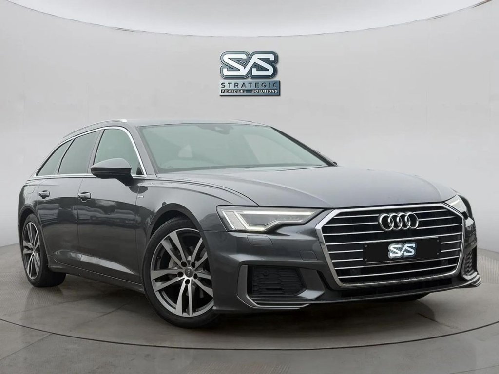 Grey 2019 Audi A6 Estate Front-wheel drive Automatic