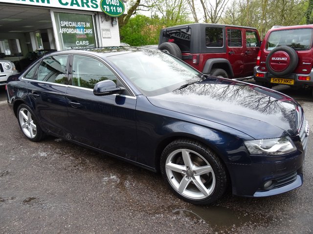 2008 57 Audi A4 2.0 TDI SE 4d 141 BHP SAT NAV