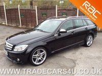 USED 2009 MERCEDES-BENZ C CLASS AMG SPORT ESTATE AMG SPORT BODY KIT - FULL LEATHER - AMG ALLOYS